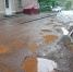 Дождь из Фанты обнажил глубинное состояние дороги в Воронеже - Bloknot-Voronezh.Ru