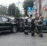 В центре Воронежа в массовом ДТП перевернулся микроавтобус - РИА Воронеж