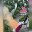 Руферы подожгли дымовую шашку на шпиле дома со звездой на Девицком выезде в Воронеже - РИА Воронеж
