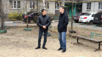 Воронежский депутат проверил качество благоустройства дворов