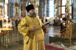 Архиерейское богослужение в канун Недели 22-й по Пятидесятнице