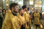 Архиерейское богослужение в канун Недели 22-й по Пятидесятнице