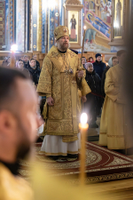 Архиерейское богослужение в канун Недели 22-й по Пятидесятнице