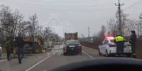 Жесткое ДТП с экскаватором и легковым авто под Воронежем попало на видео - РИА Воронеж