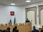 Сотрудник отдела криминалистики регионального управления СК встретился со студентами группы целевой подготовки