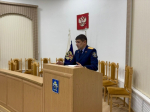 Сотрудник отдела криминалистики регионального управления СК встретился со студентами группы целевой подготовки
