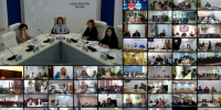 03.12.2024 заместитель руководителя Управления Наталья Оболенская и сотрудники Управления Федерального казначейства по Воронежской области приняли участие в совещании Федерального казначейства в режиме ВКС - УФК по Воронежской области
