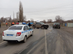 Два человека пострадали в ДТП с «Фольксвагеном» и «Ладой» под Воронежем