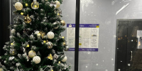 Праздничное настроение появилось в одной из многоэтажек Воронежа - Bloknot-Voronezh.Ru