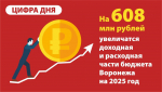 Депутаты городской Думы утвердили основные параметры бюджета Воронежа на 2025 год