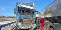 Последствия тарана фуры показали на М-4 «Дон» - Bloknot-Voronezh.Ru