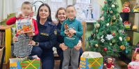 Сотрудники Управления по конвоированию поздравили воспитанников детского дома - УФСИН