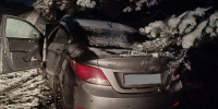 На трассе под Воронежем ночью столкнулись Lada Priora и Hyundai Solaris - Комсомольская Правда