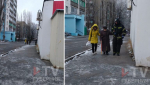 Появились фото и видео с места падения беспилотника на воронежскую многоэтажку
