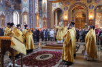 Митрополит Воронежский и Лискинский Леонтий возглавил воскресное богослужение