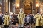 Митрополит Воронежский и Лискинский Леонтий возглавил воскресное богослужение
