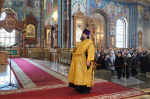 Митрополит Воронежский и Лискинский Леонтий возглавил воскресное богослужение