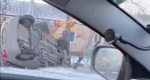 Несколько человек пострадали в ДТП с вылетевшими в кювет автомобилями в Воронеже