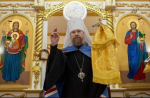 Как в Воронеже прошла Рождественская служба в Благовещенском соборе