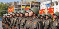 Первые лица региона поздравили воронежцев с Днем защитника Отечества - Берег