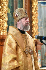 Правящий Архиерей возглавил воскресное богослужение в Неделю мясопустную, о Страшном суде