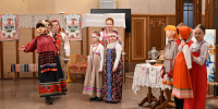 Архипастырь посетил детский праздник, подготовленный воскресной школой Благовещенского кафедрального собора - Воронежская и Борисоглебская епархия
