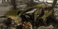 «БМВ» превратилась в груду металлолома: воронежские полицейские показали последствия жуткого ДТП - VrnTimes.Ru