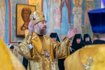 Митрополит Воронежский и Лискинский Леонтий возглавил торжественное богослужение в день престольного праздника соборного храма Алексиево-Акатова монастыря