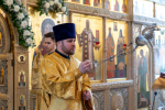 Митрополит Воронежский и Лискинский Леонтий возглавил торжественное богослужение в день престольного праздника соборного храма Алексиево-Акатова монастыря