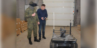 Уникальную роботизированную тележку отправили участникам спецоперации из Воронежа - РИА Воронеж