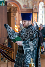 В пятницу первой седмицы Великого поста Правящий Архиерей возглавил богослужение в Сергиевском храме г. Воронежа