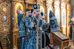 В пятницу первой седмицы Великого поста Правящий Архиерей возглавил богослужение в Сергиевском храме г. Воронежа