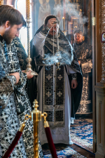 В пятницу первой седмицы Великого поста Правящий Архиерей возглавил богослужение в Сергиевском храме г. Воронежа