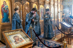 В пятницу первой седмицы Великого поста Правящий Архиерей возглавил богослужение в Сергиевском храме г. Воронежа