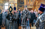 В пятницу первой седмицы Великого поста Правящий Архиерей возглавил богослужение в Сергиевском храме г. Воронежа