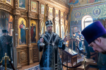 В пятницу первой седмицы Великого поста Правящий Архиерей возглавил богослужение в Сергиевском храме г. Воронежа