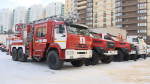 В Воронежской области потушили вспыхнувший после падения обломков БПЛА пожар