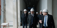 «Работы идут с опережением графика»: воронежский губернатор проверил ход строительства мегасада - РИА Воронеж