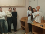 Профориентационная экскурсия для школьников МБОУ СОШ № 2 г. Усмани Липецкой области имени Героя Советского Союза М.П. Константинова в ВГМУ им. Н.Н. Бурденко