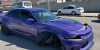 Водитель Dodge устроил массовое ДТП электромобилем на окружной в Воронеже - Обозреватель.Врн