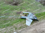Воронежцам показали сбитый беспилотник после атаки на регион