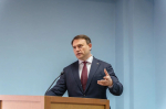 Руководитель Центрально-Черноземного управления Росприроднадзора Алексей Карякин встретился со студентами факультета геоэкологии и туризма ВГУ