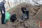 Вице-губернатор Дмитрий Маслов принял участие в общегородском весеннем субботнике в Воронеже