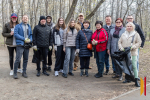 Вице-губернатор Дмитрий Маслов принял участие в общегородском весеннем субботнике в Воронеже
