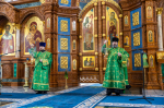 Архиерейское богослужение совершено в Благовещенском кафедральном соборе