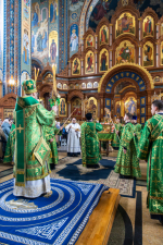 Архиерейское богослужение совершено в Благовещенском кафедральном соборе