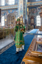 Архиерейское богослужение совершено в Благовещенском кафедральном соборе