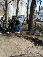 ВГАС присоединилась к общегородскому субботнику фото 3