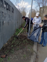 ВГАС присоединилась к общегородскому субботнику фото 4