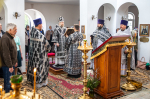 В Великую среду митрополит Воронежский и Лискинский Леонтий посетил храм во имя святого благоверного князя Димитрия Донского (на Чижовском плацдарме)